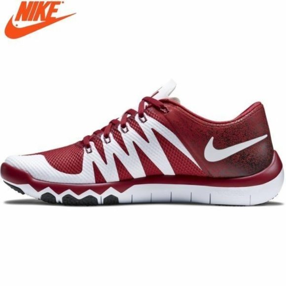 NIKE FREE TRAINER 5.0 V6 AMP OKLAHOMA SOONERS MEN'S Sizes 8 & 10 New With Box